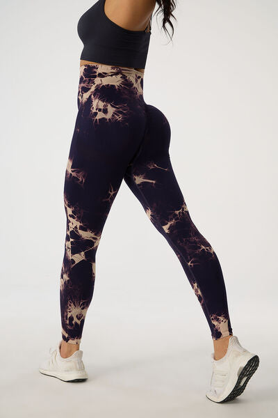 Tie-Dye High Waist Active Pants